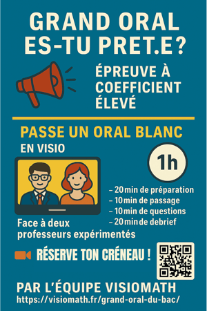 Grand Oral - Es tu prêt